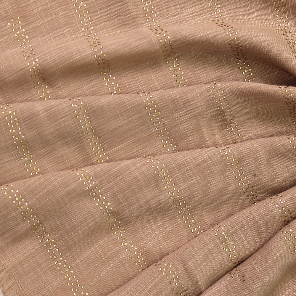 Turkish Stone Hijab -Khaki