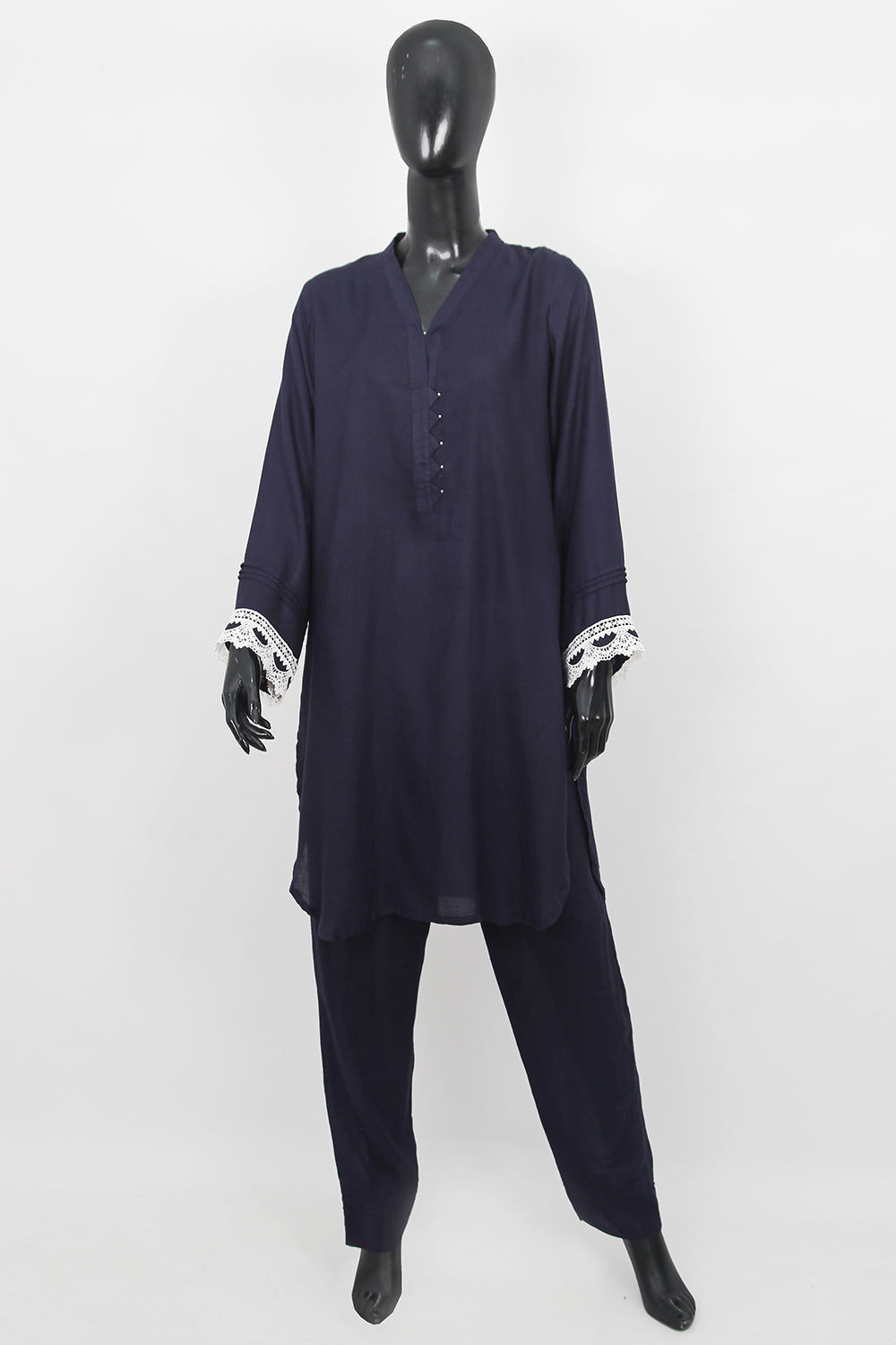 2PC Navy Blue Suit