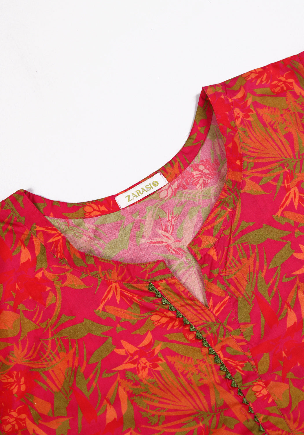 Tropical Sunset - 2 PC Stitched Lawn Suit