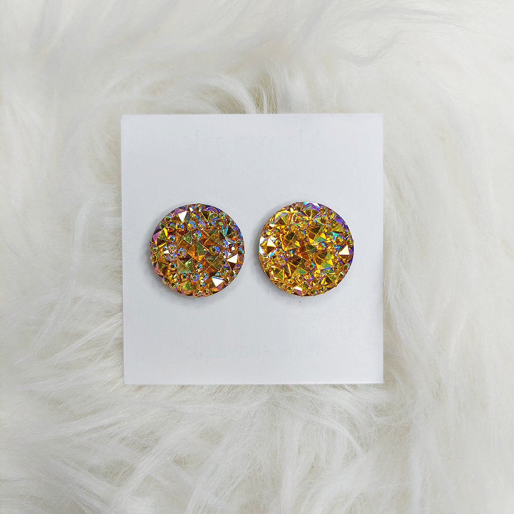 Crystal Golden Hijab Magnets