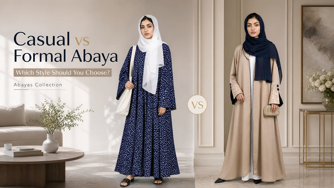 Casual vs Formal Abaya Which Style Should You Choose