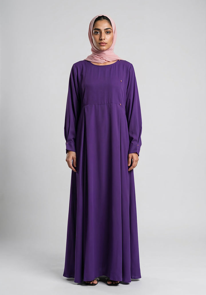 Royal Purple Abaya