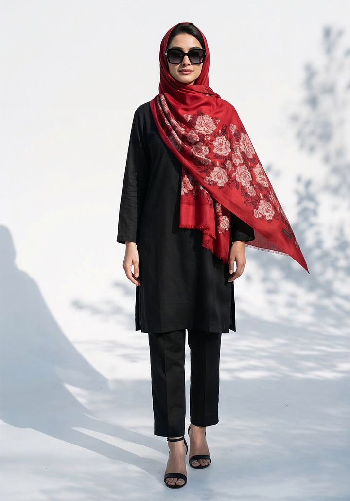 Mona Liza Cashmere Red