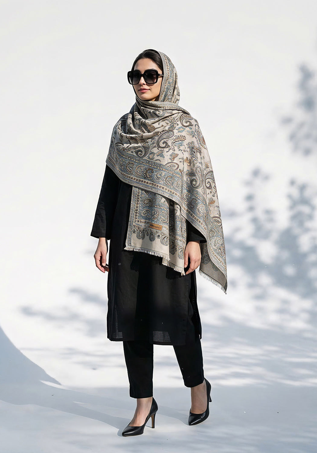 Kani handwoven Hijab - Fawn