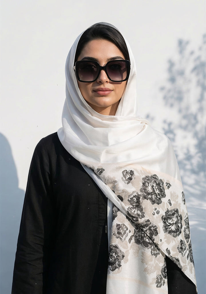 Mona Liza Cashmere White