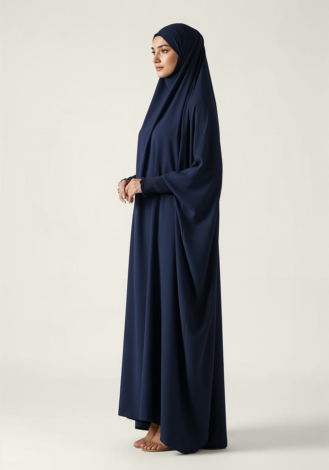 Saudi Jilbab - Navy Blue