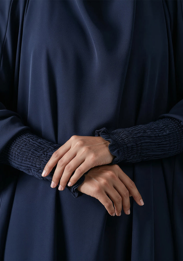 Saudi Jilbab - Navy Blue