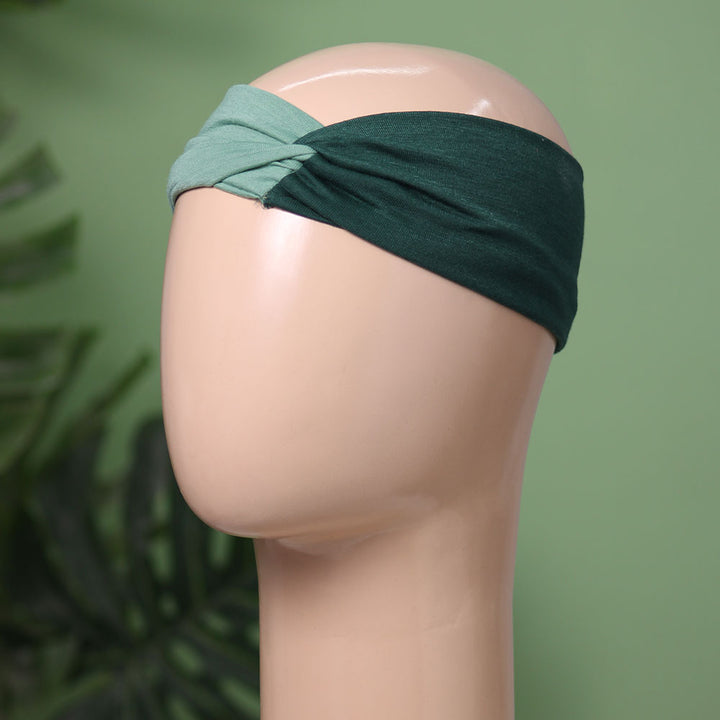 Two Color Tube Cap (Dark Green - Green)