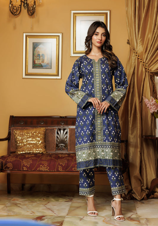 Elysian Glade - 2 PC Stitched Lawn Suit