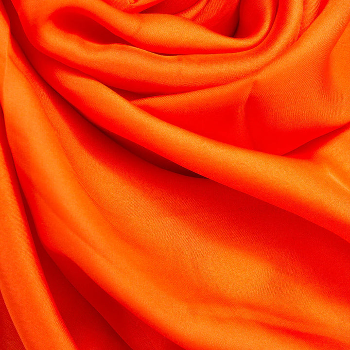 Marketa Silk Hijab - Orange