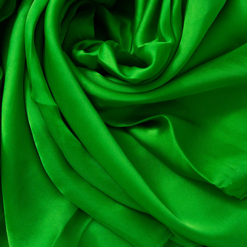 Marketa Silk Hijab - Green