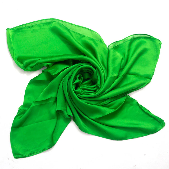 Marketa Silk Hijab - Green