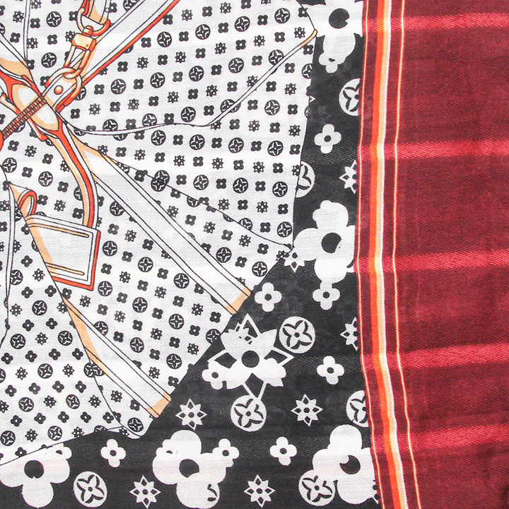 Nabiha Lawn Hijab - Maroon