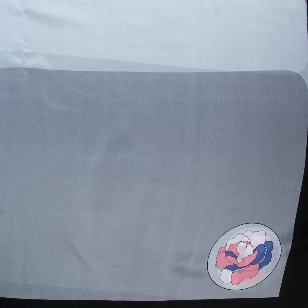 Silk Branded-Silver-Black