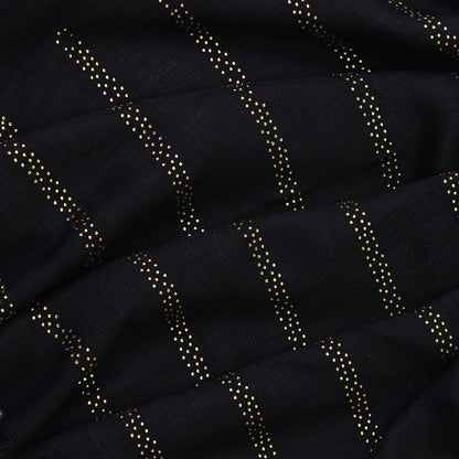 Turkish Stone Hijab - Black