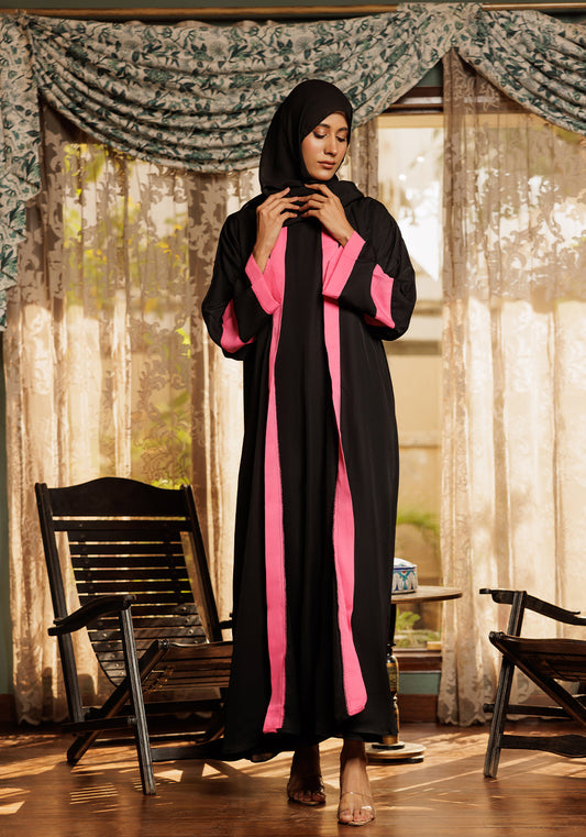 Alluring Fusion Abaya | Serene Threads