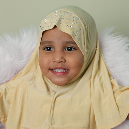Kids Makhna Pearls - Cream