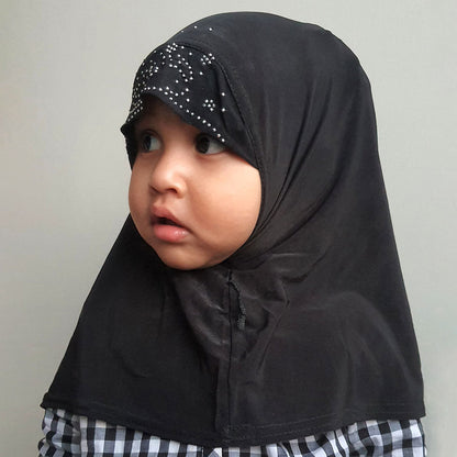 Kids Makhna Pearls - Black