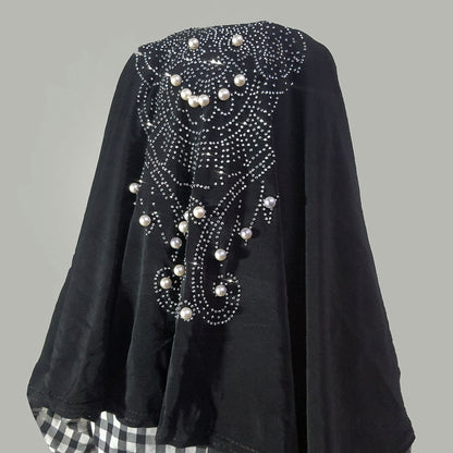 Kids Makhna Pearls - Black