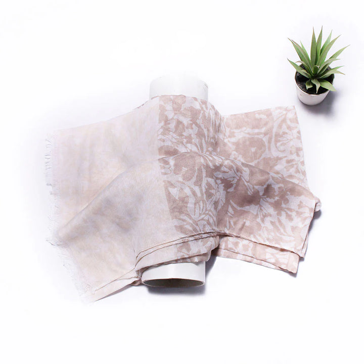 Ainaz Polyester Hijab-Cofee and Cream