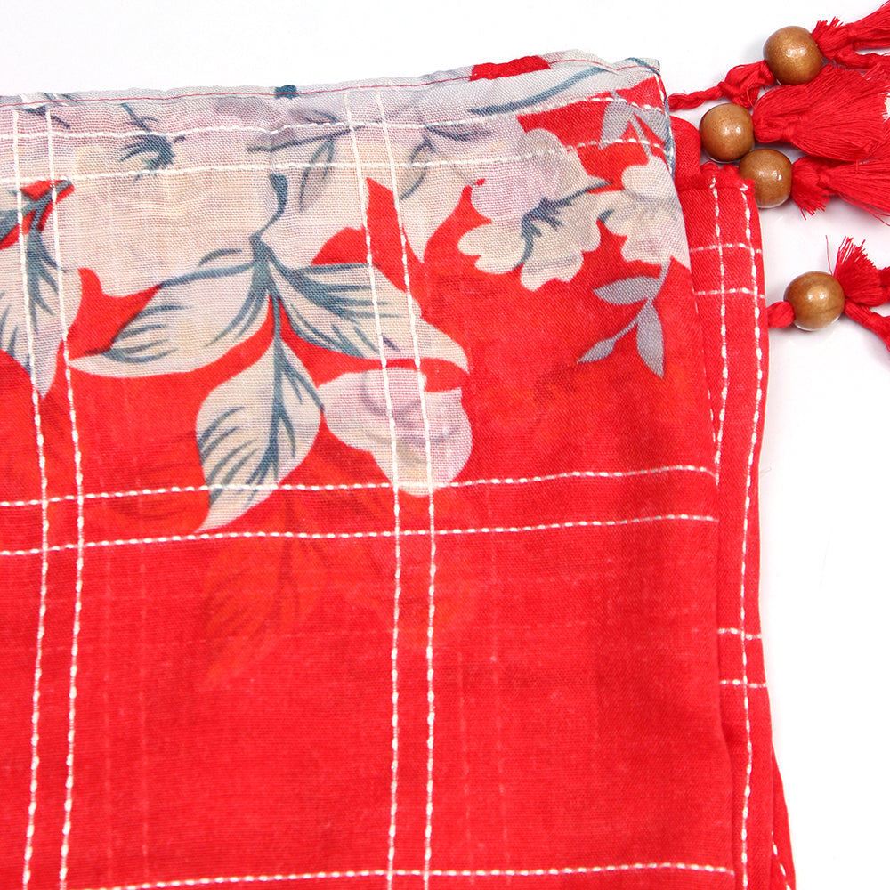 Esha Lawn Hijab - Red