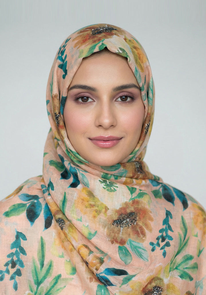Tehsina Hijab - Cream
