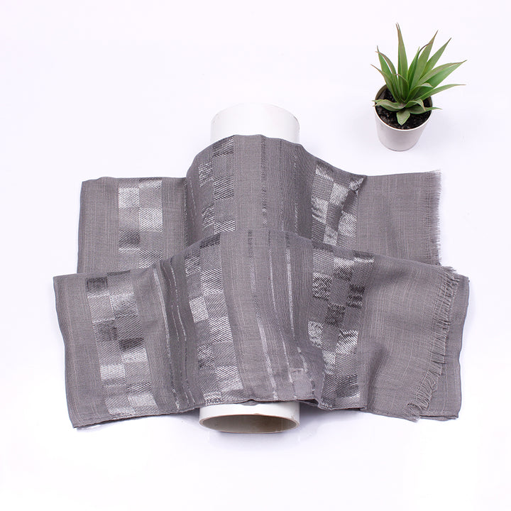 Wardah Cotton Hijab - Grey