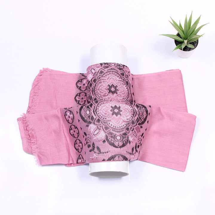 Humna Lawn Hijab - Pink