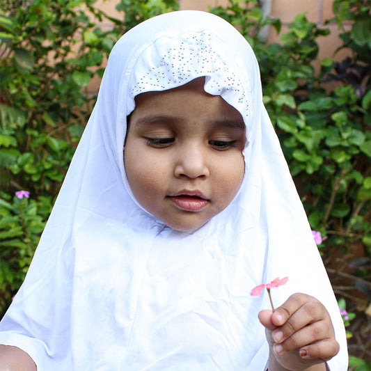 Kids Makhna Mirror - White