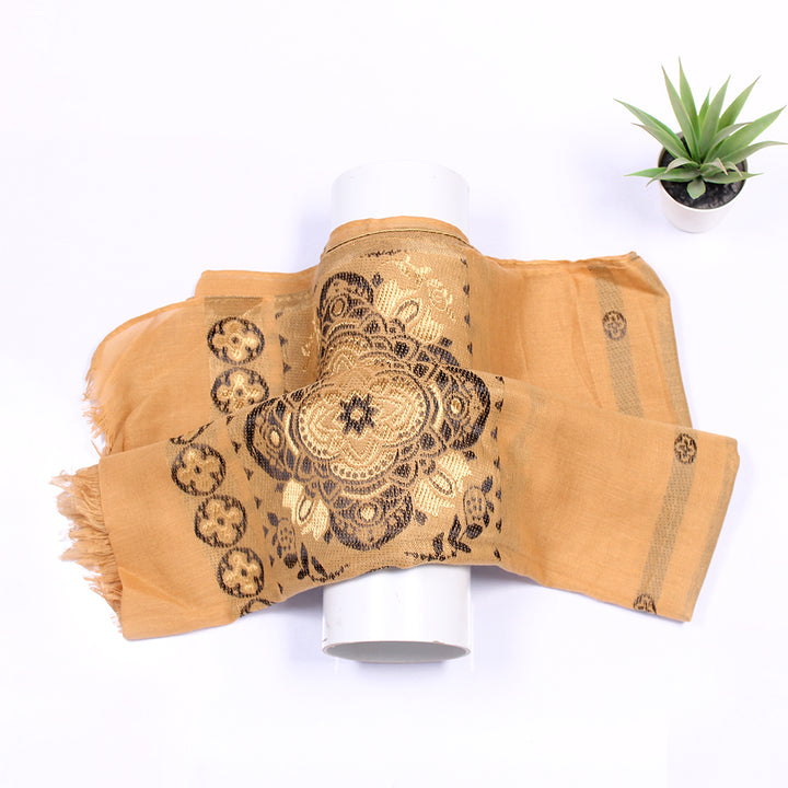 Humna Lawn Hijab - Yellow