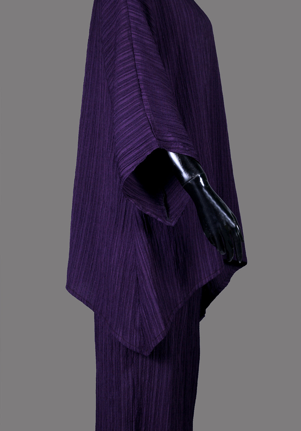 Purple Textured Co-Ord Set