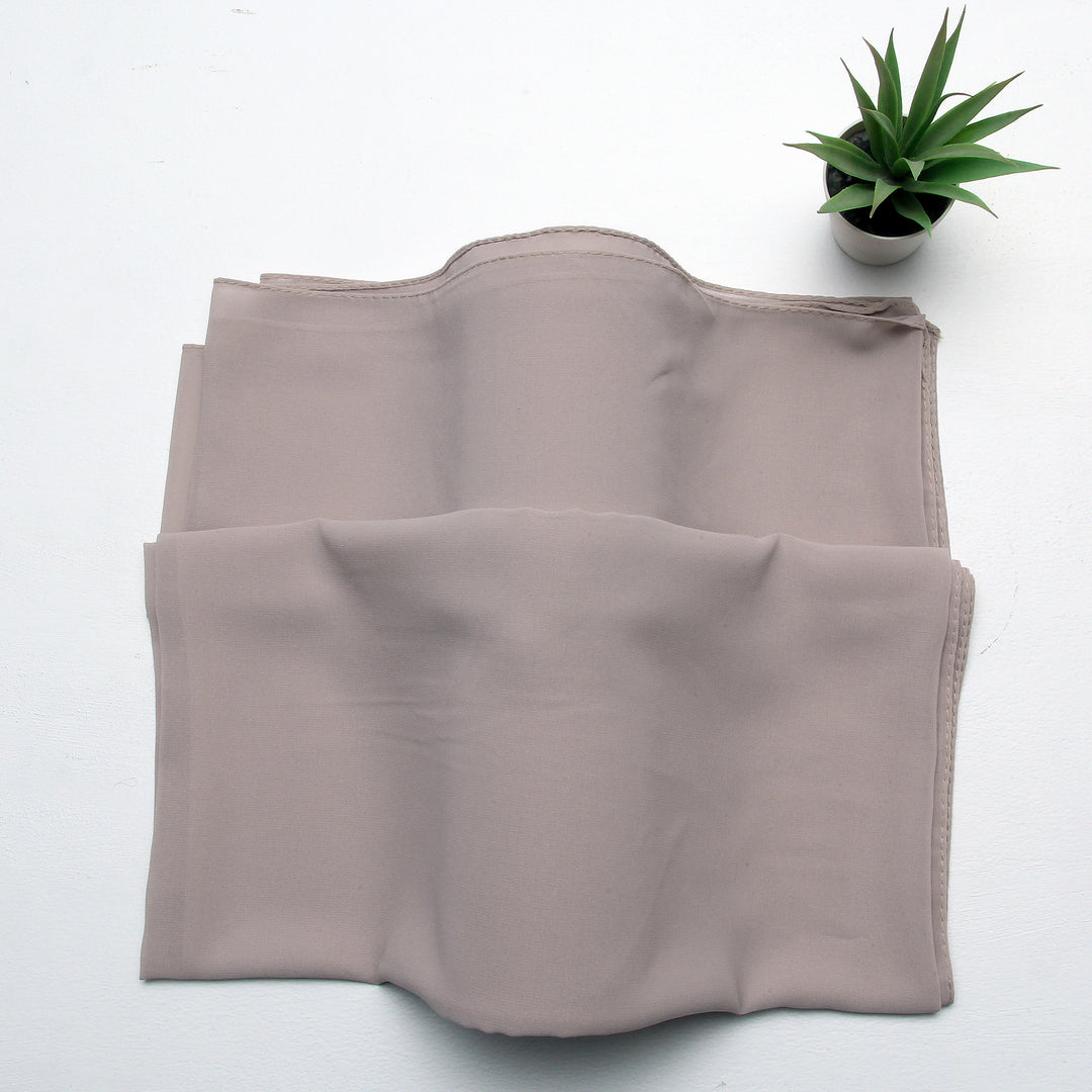 Plain Chiffon - Beige