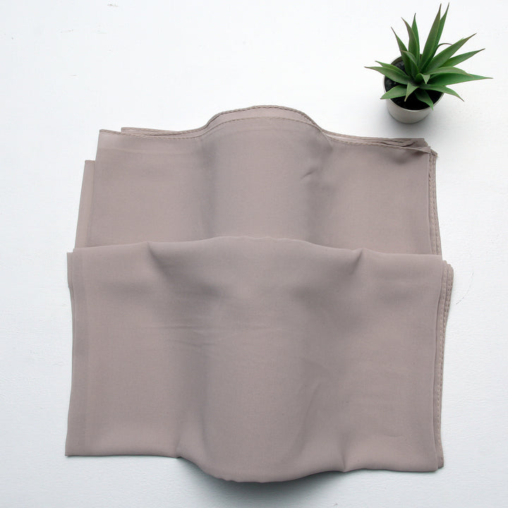 Plain Chiffon - Beige