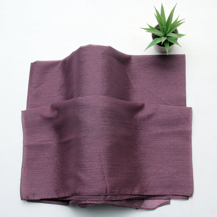 Metallic Chiffon-Lilac