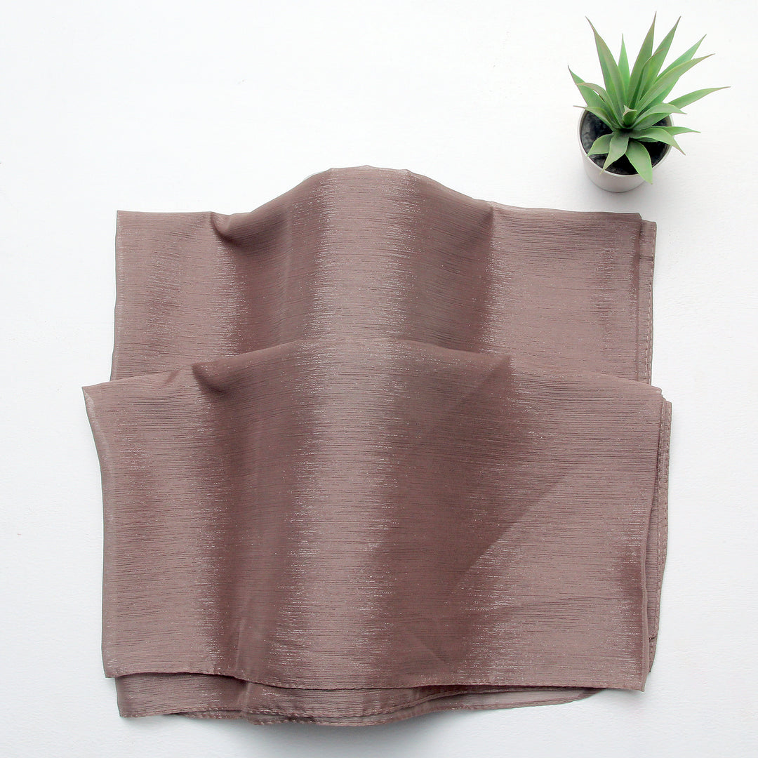 Metallic Chiffon-Honey