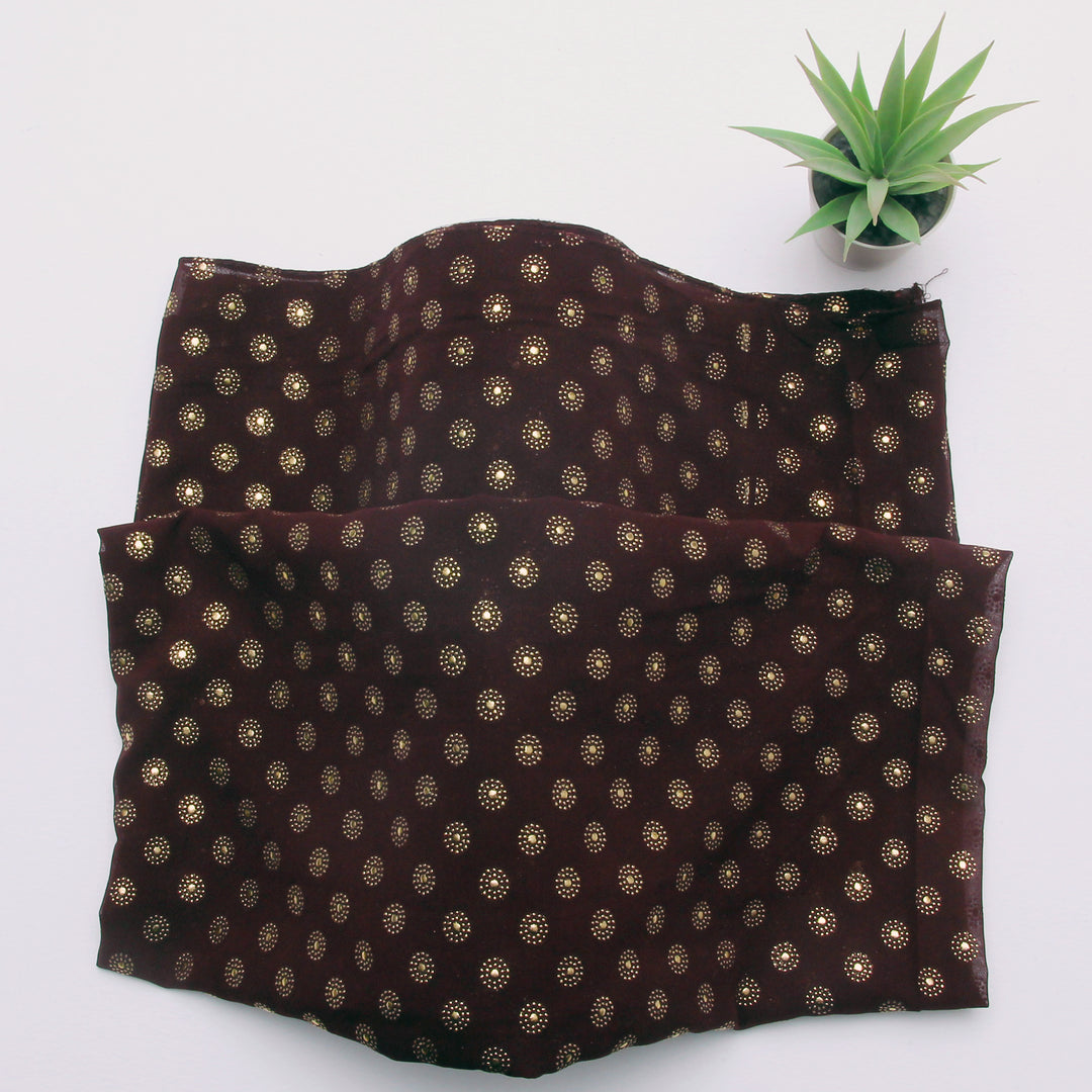 Chiffon Due Drop-Burgandy