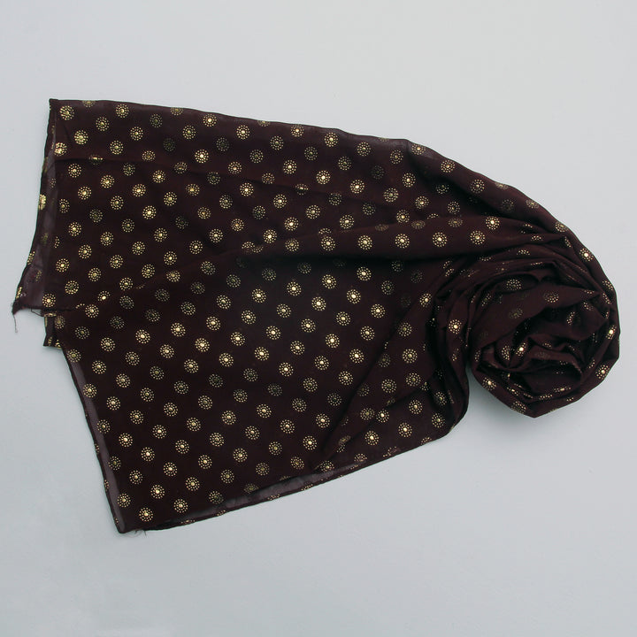 Chiffon Due Drop-Burgandy