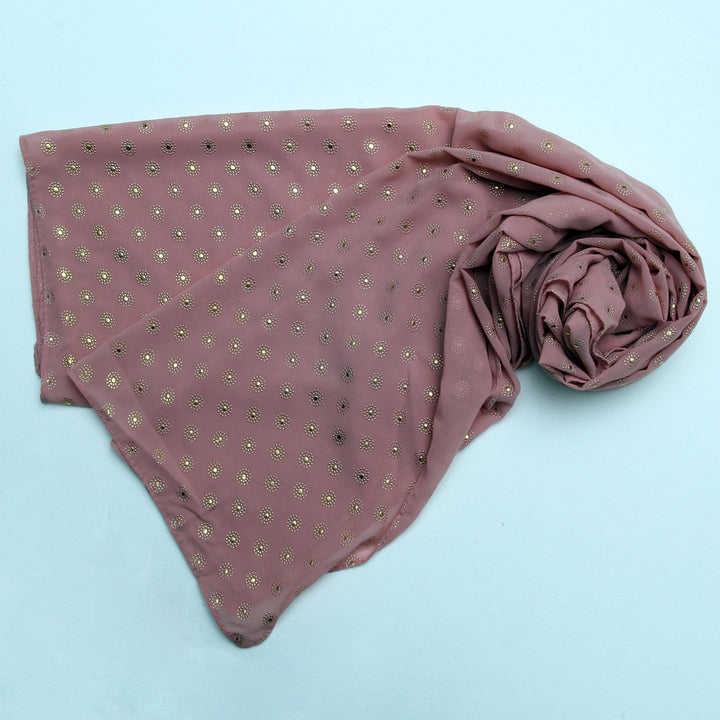Chiffon Due Drop-Light Pink