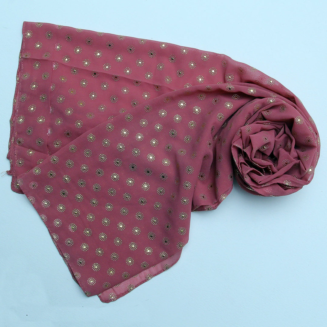 Chiffon Due Drop-Tea Pink