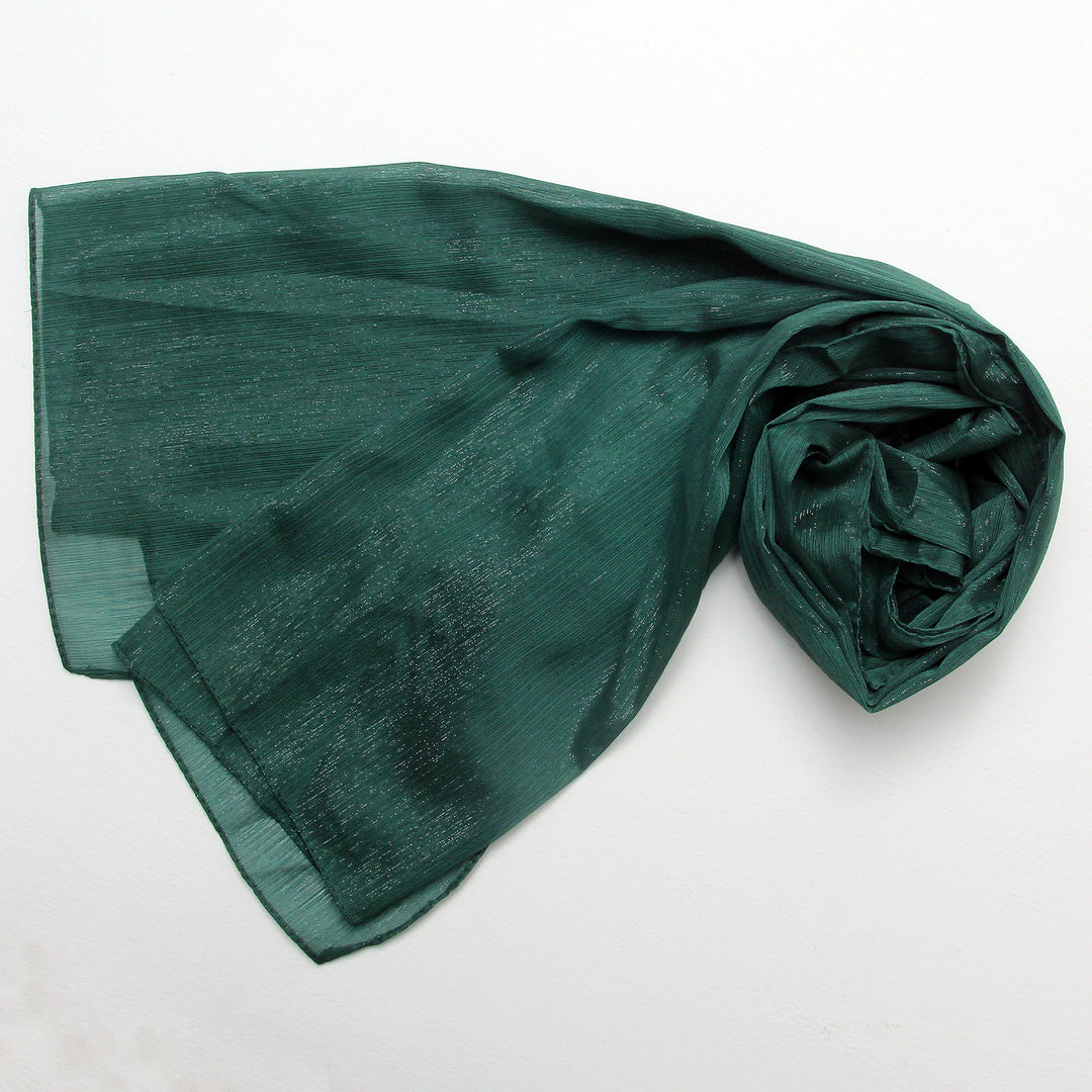 Metallic Chiffon-Green