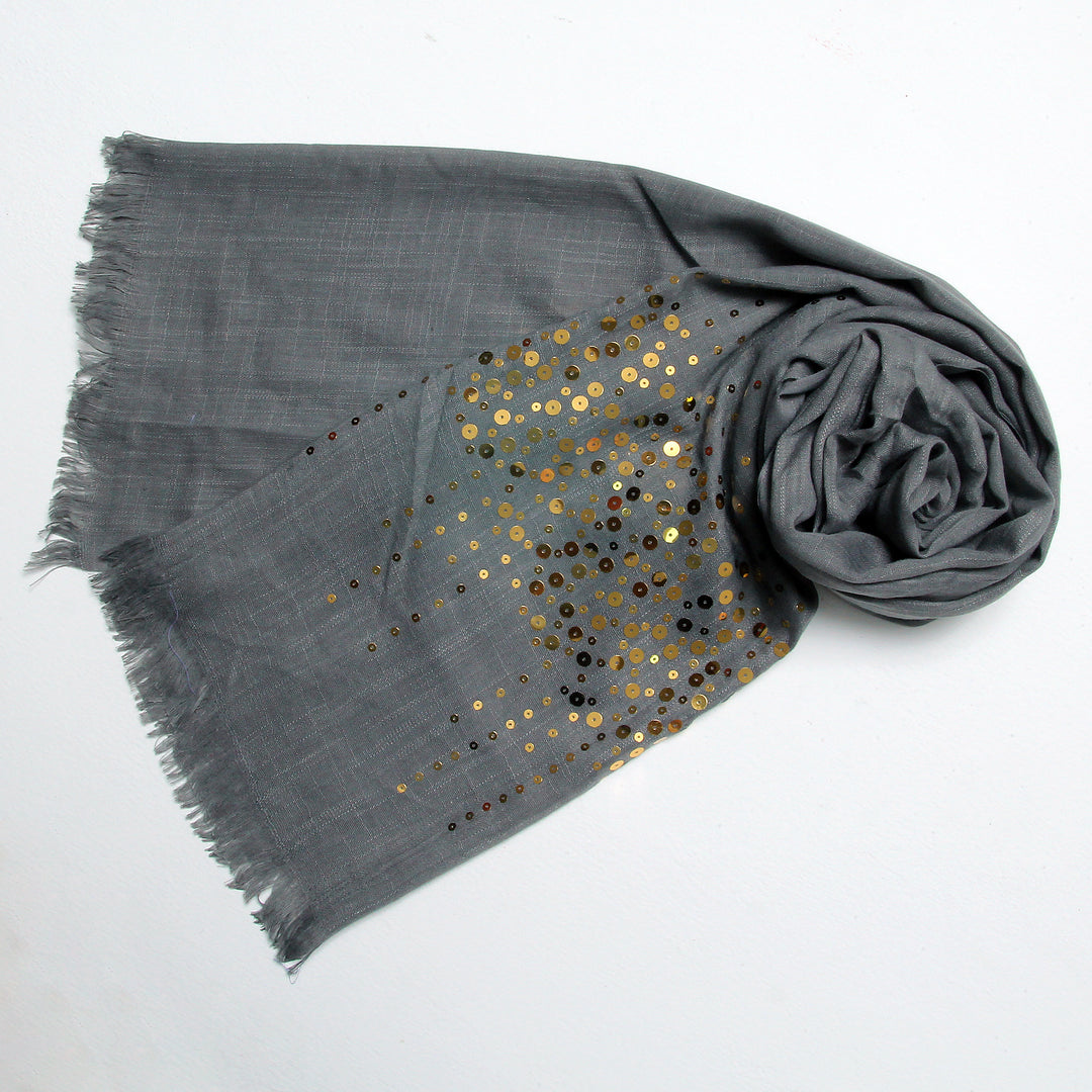 Turkish Square-Strip-Grey