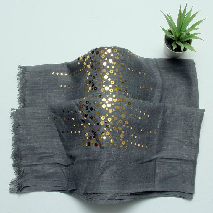 Turkish Square-Strip-Grey