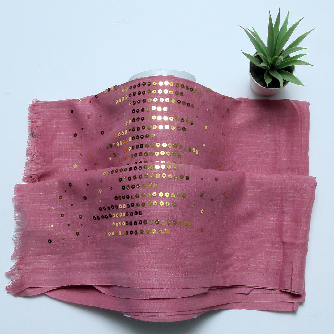 Turkish Square-Strip-Tea Pink