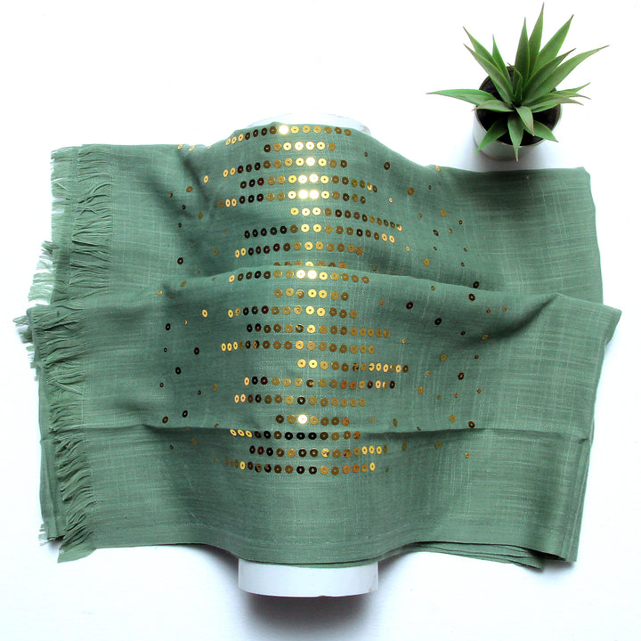 Turkish Square-Strip-Pista Green