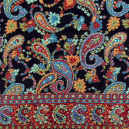 Kani handwoven Hijab - Red Black