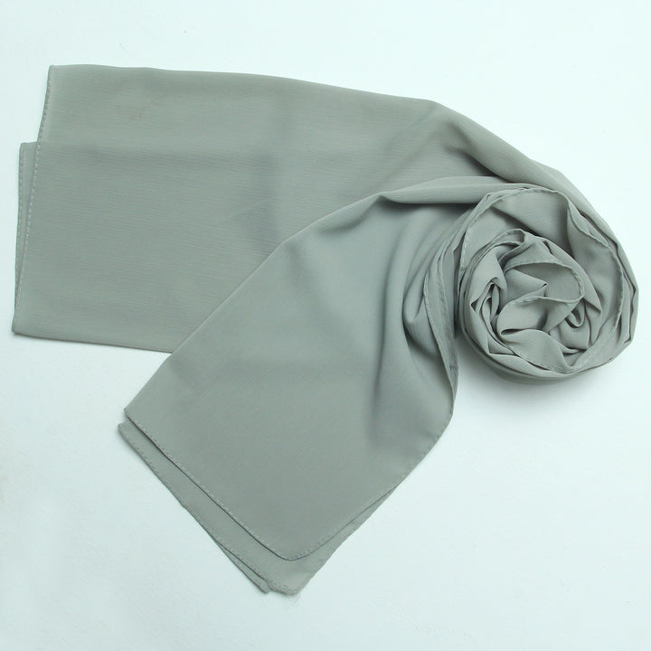 Crinkle Chiffon-Pista Green