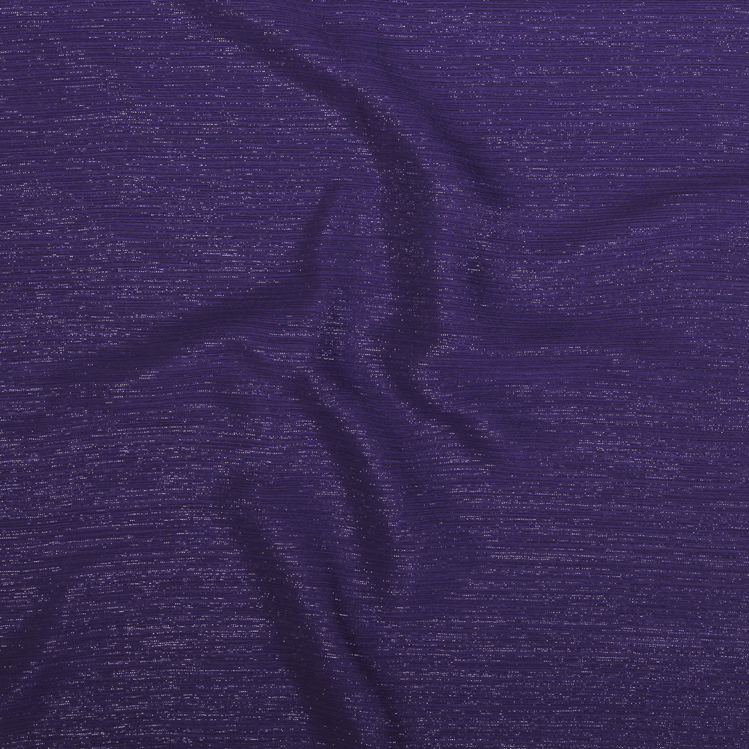Metallic Chiffon-Purple