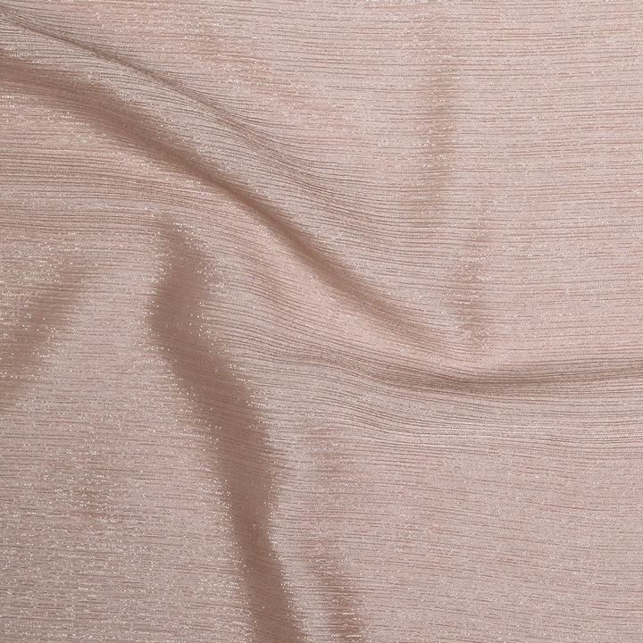 Metallic Chiffon-Light Brown