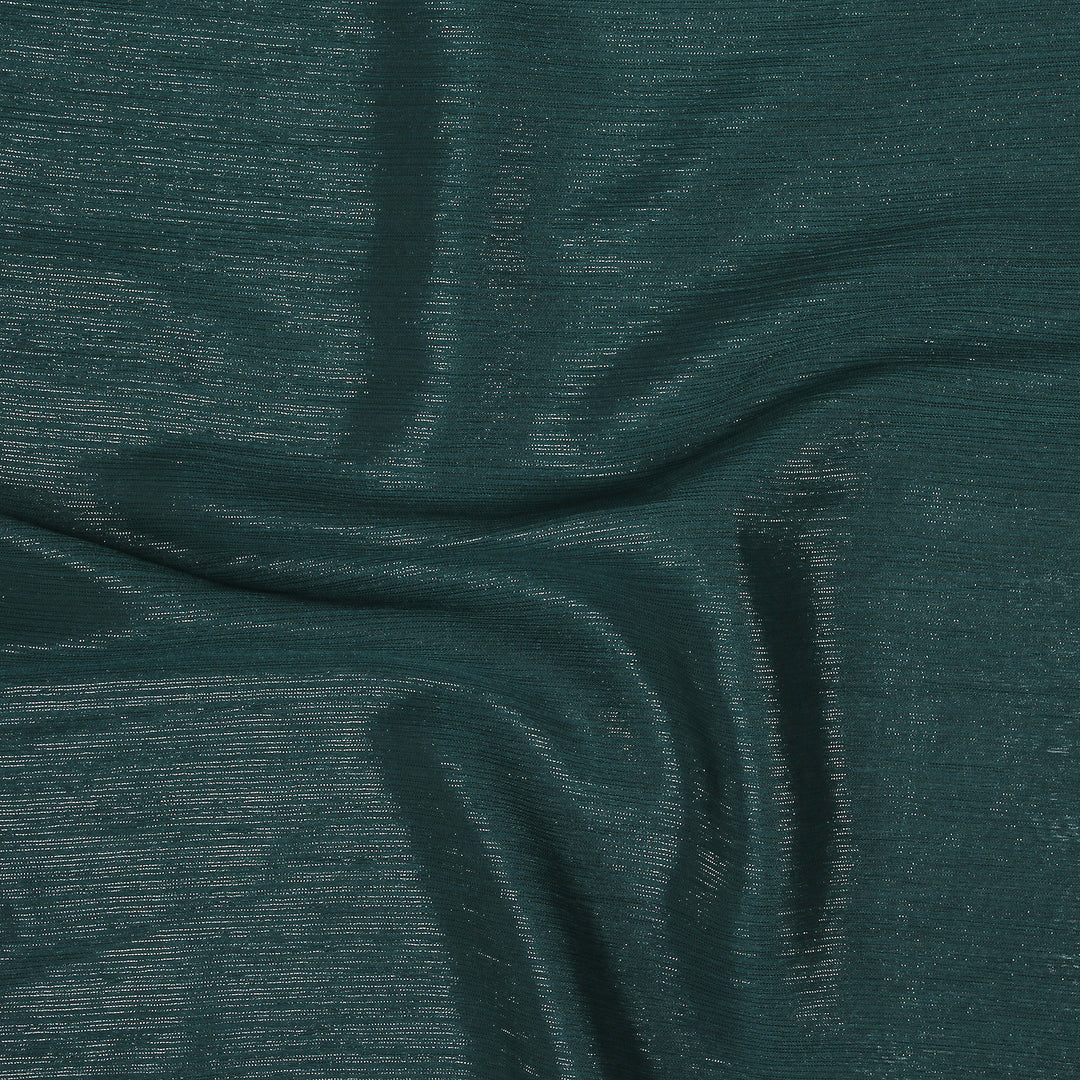 Metallic Chiffon-Dark Green