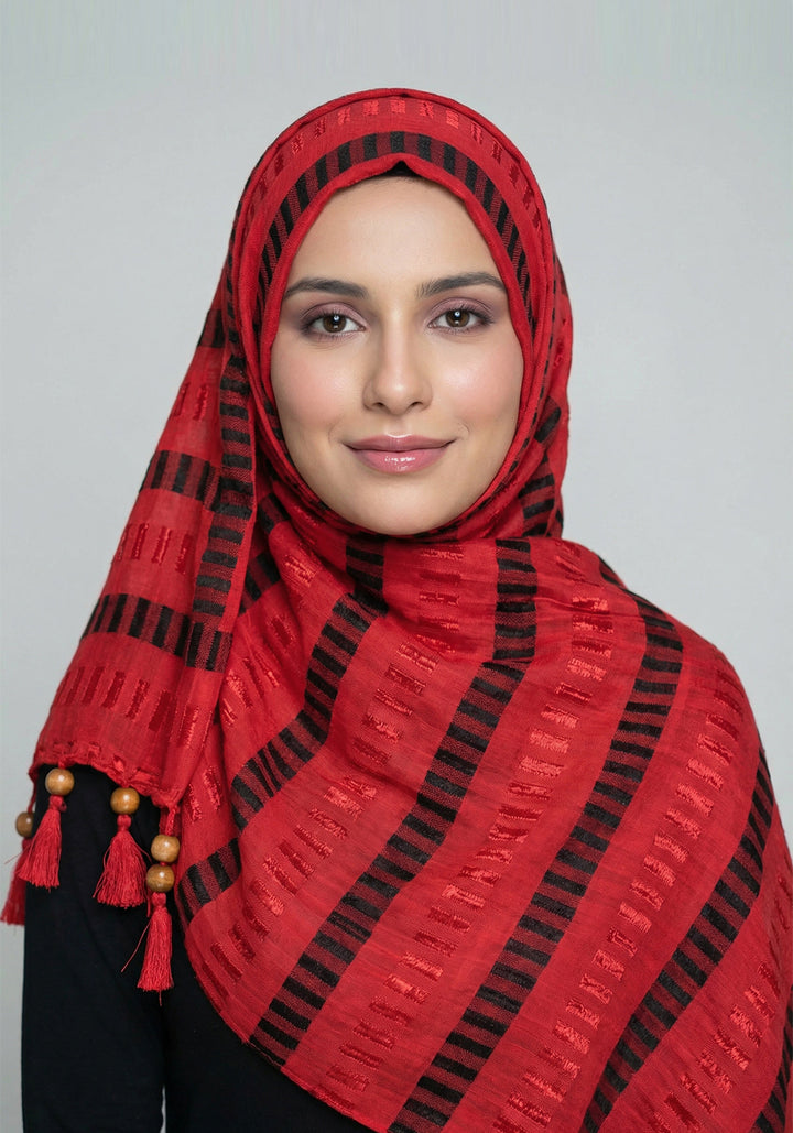 Tanvi Hijab - Red